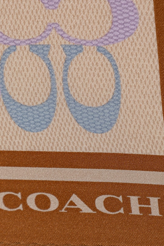 Αξεσουάρ Μεταξωτό φουλάρι Coach cdl33 πολύχρωμο