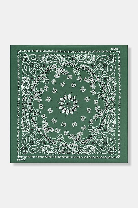 Levi's apaszka XL SILKY tkanina zielony 005G0