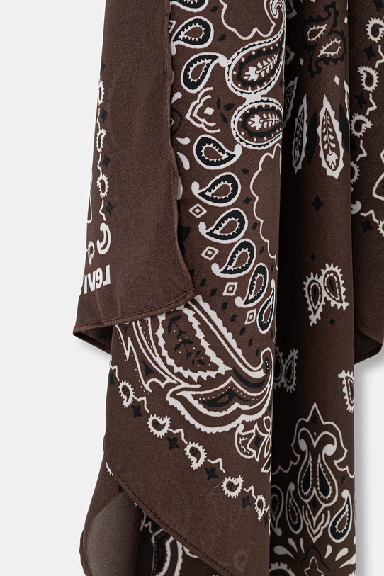 Akcesoria Levi's apaszka XL SILKY 005G0 brązowy