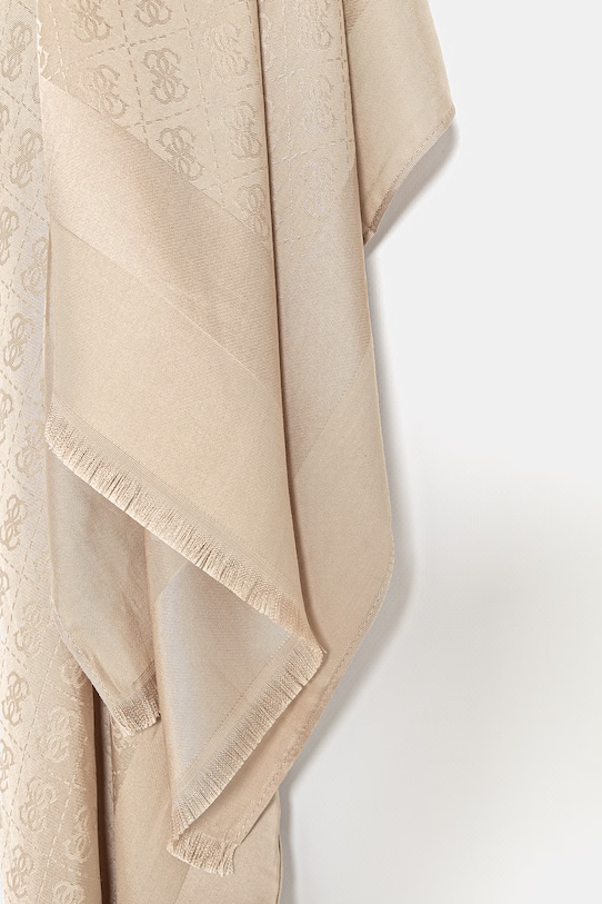 Guess szal LEONA AW5483.POL03 beżowy SS26