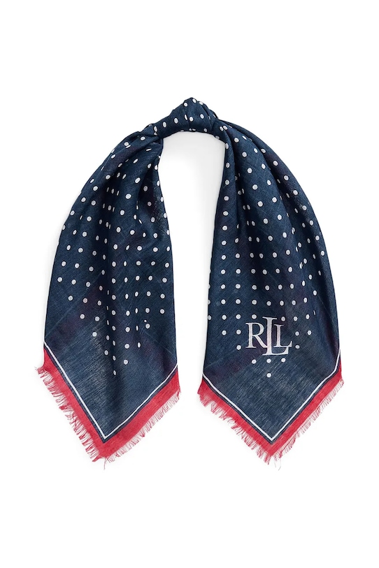 Lauren Ralph Lauren chusta damska granatowy 454P14481