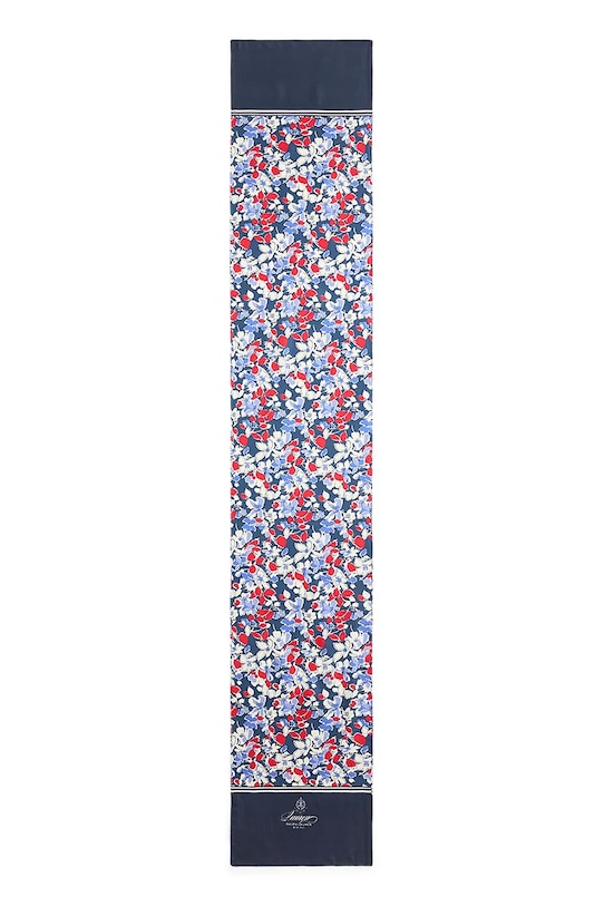 Lauren Ralph Lauren szal damski jedwabny 454P14488 granatowy SS26