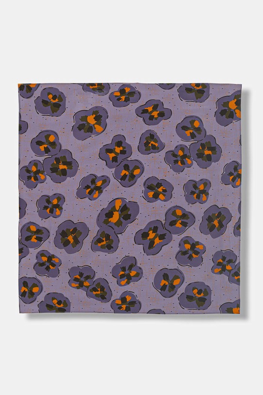 Sessun apaszka damska z wiskozy fioletowy 26215000