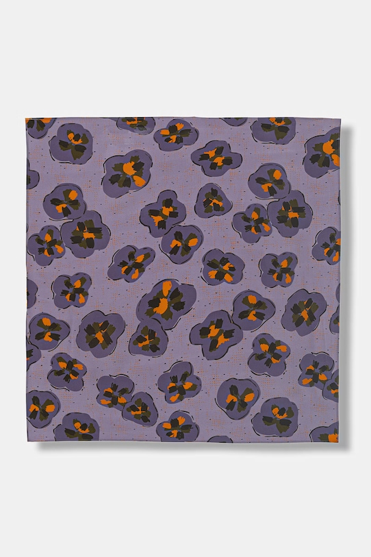 Sessun apaszka damska z wiskozy fioletowy 26215000