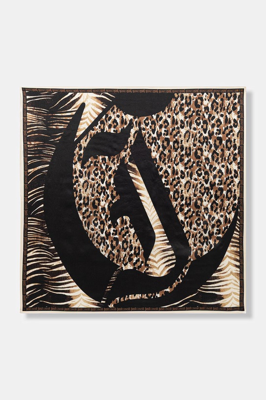 Just Cavalli apaszka jedwabna tkanina multicolor 80RA2H01.ZG321