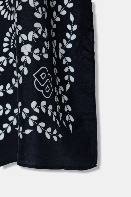 Doplnky BOSS šatka dámska hodvábna Vincency B 50555864 tmavomodrá