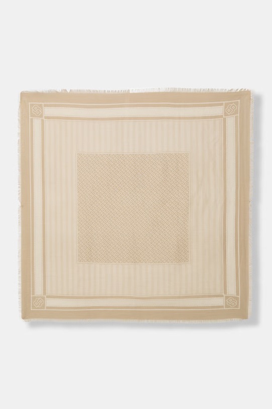 BOSS платок женский с добавлением льна Jinnah бежевый 50562041