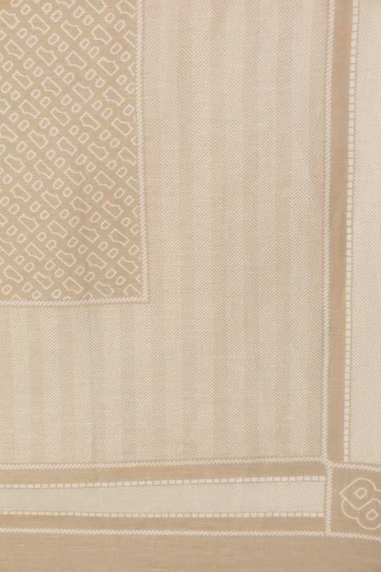 BOSS платок женский с добавлением льна Jinnah 50562041 бежевый SS26