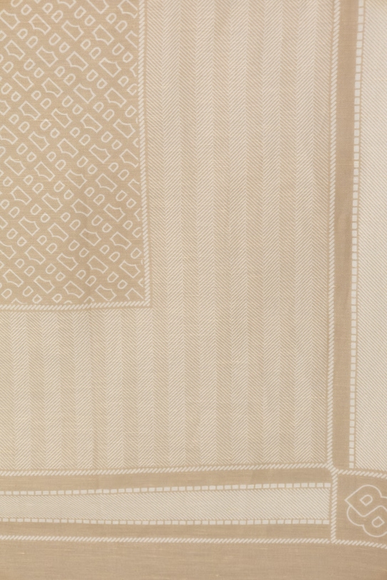 BOSS платок женский с добавлением льна Jinnah 50562041 бежевый SS26