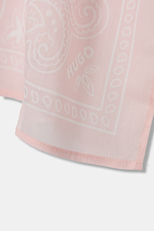 HUGO svilena ruta ženska bombažna 2Bandana_pack modra 50562378