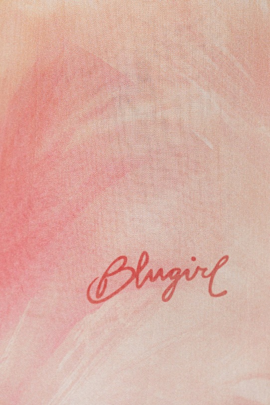 Blugirl Blumarine szal damski z modalu NA6022.T4286 beżowy SS26