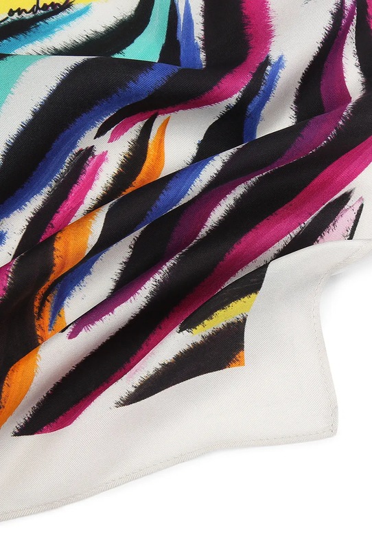 Doplnky Kurt Geiger London dámska hodvábna šatka 5632413469 béžová