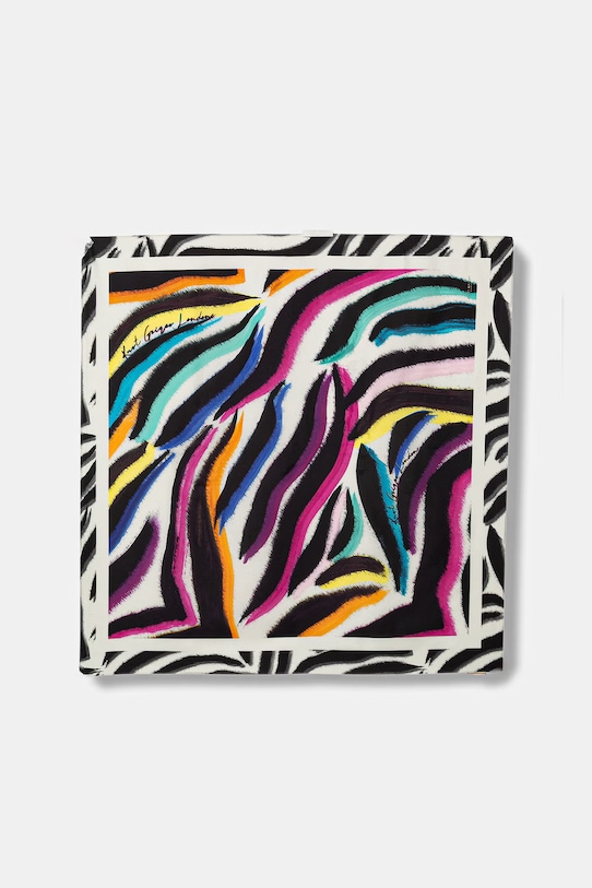 Kurt Geiger London apaszka damska jedwabna multicolor 5439713469