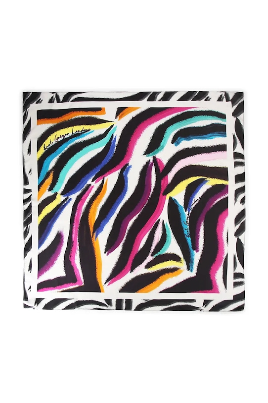 Kurt Geiger London malý dámský hedvábný šátek 5439713469 vícebarevná SS26