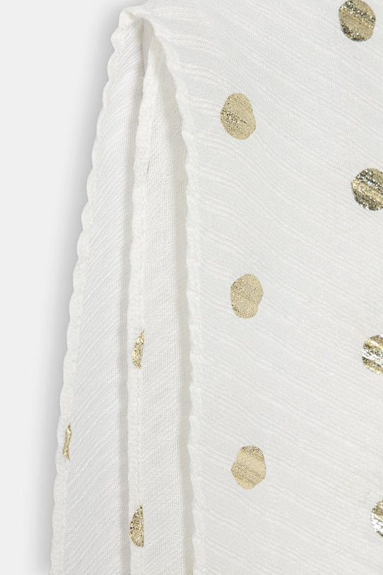 Morgan szal damski 5DOTS biały SS26