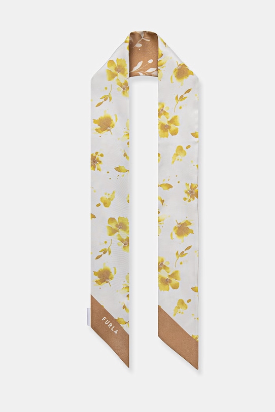 Furla eșarfă de damă de mătase bej WT00022.BX4581.3721S