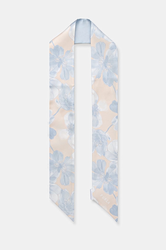 Furla apaszka damska jedwabna niebieski WT00022.BX4583.4500S