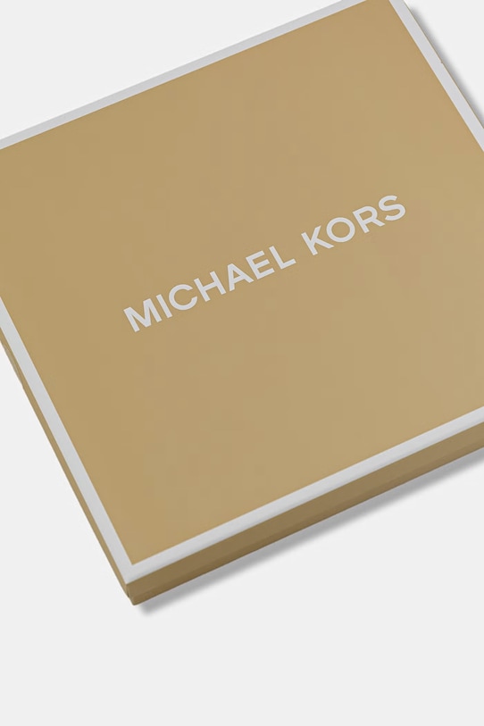 MICHAEL Michael Kors apaszka damska jedwabna brązowy 29MKWC558546B