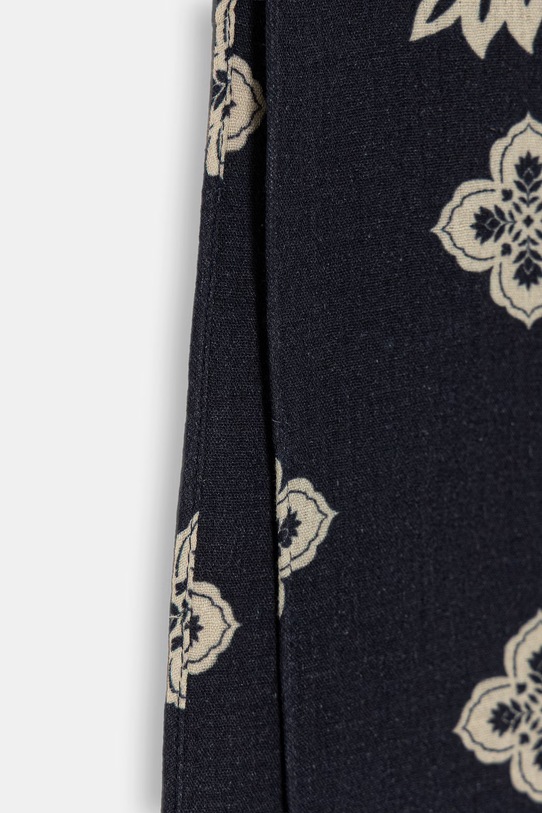 Les Deux eșarfă din bumbac Arabesque 1001607 bleumarin SS26