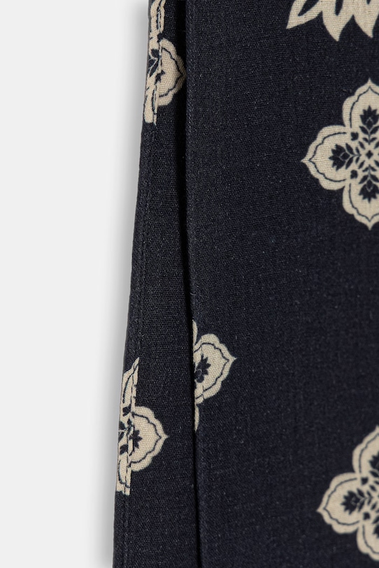 Les Deux eșarfă din bumbac Arabesque 1001607 bleumarin SS26