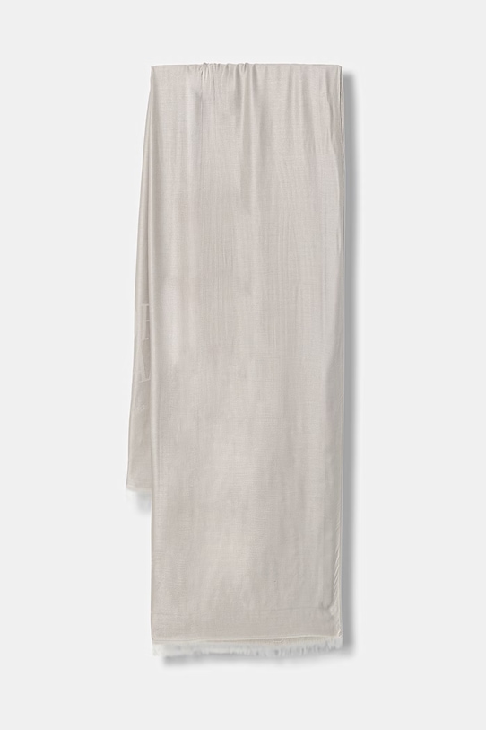 Emporio Armani szal damski z wiskozy szary EM005438.AF24678