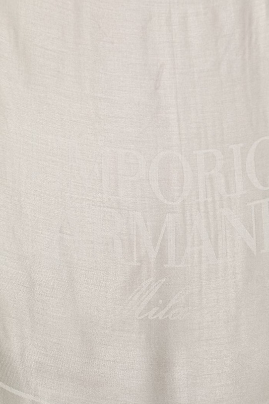 Emporio Armani szal damski z wiskozy EM005438.AF24678 szary SS26