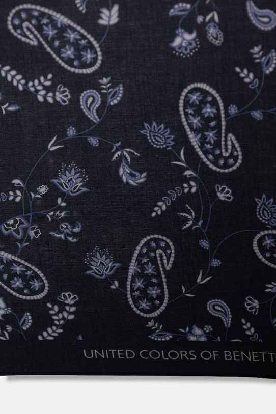 United Colors of Benetton bandana męska bawełniana 69MUVU00C granatowy SS26
