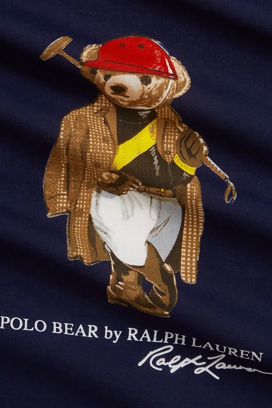 Akcesoria Polo Ralph Lauren chusta męska bawełniana 449P11846 granatowy