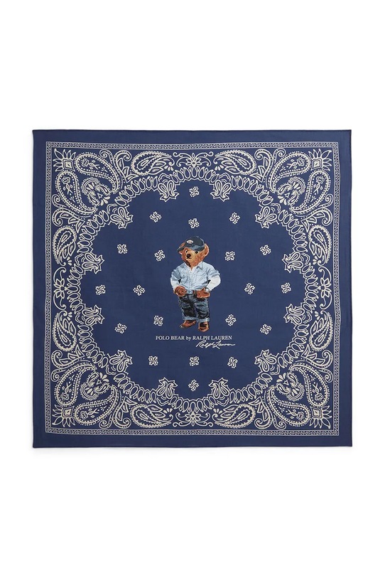 Polo Ralph Lauren chusta męska bawełniana niebieski 449P11847