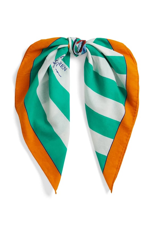 Polo Ralph Lauren chusta męska bawełniana 449P11848 zielony SS26