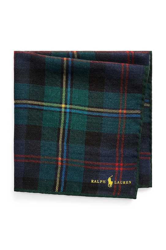 Polo Ralph Lauren джобна кърпичка мъжка от вълна тъмносин 712792522