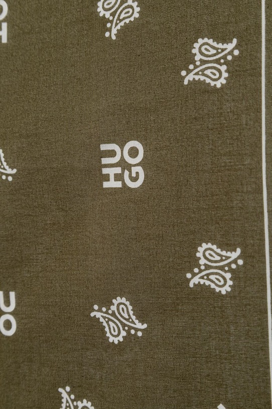 Doplnky HUGO šatka pánska bavlnená 2Bandana_pack_M 50561669 zelená