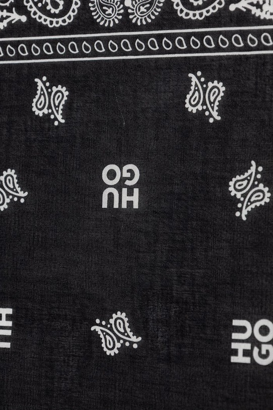 Doplnky HUGO šatka pánska bavlnená 2Bandana_pack_M 50561669 čierna