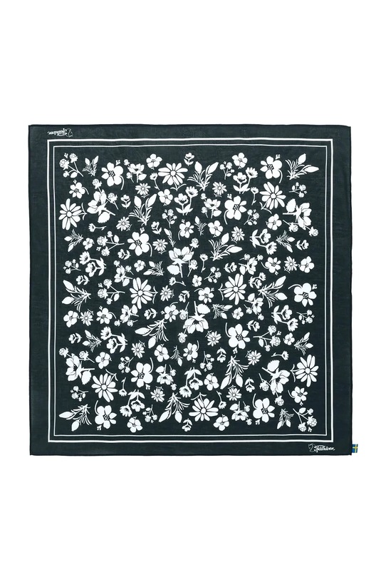 Fjallraven bandana damska bawełniana Fjällblomster granatowy F13100236