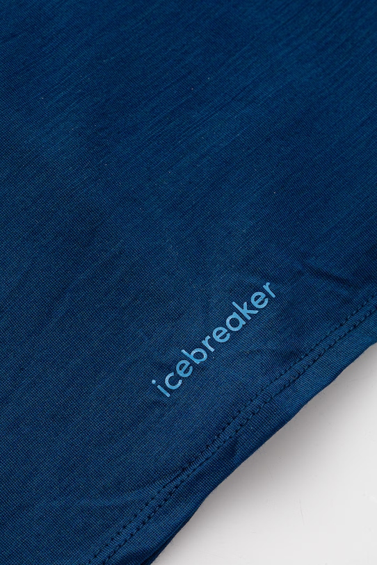 Akcesoria Icebreaker komin z wełną merino Cool-Lite Flexi Chute IB0A56FL0GP1 granatowy