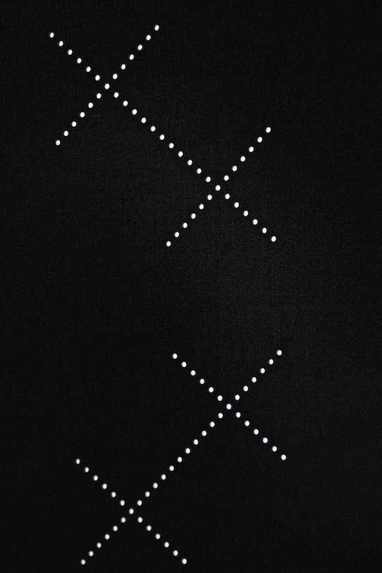 HELIOT EMIL apaszka bawełniana SS26.16.165.BLK01 czarny SS26