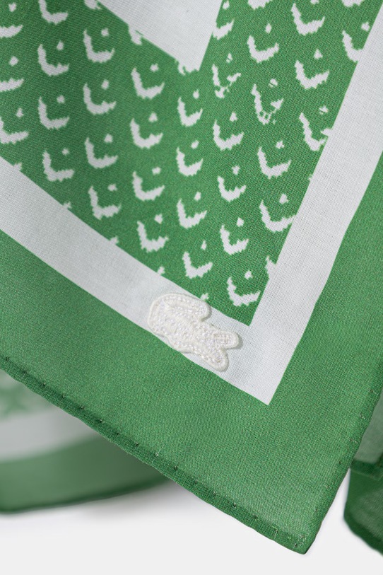 Akcesoria Lacoste apaszka RE1507 zielony
