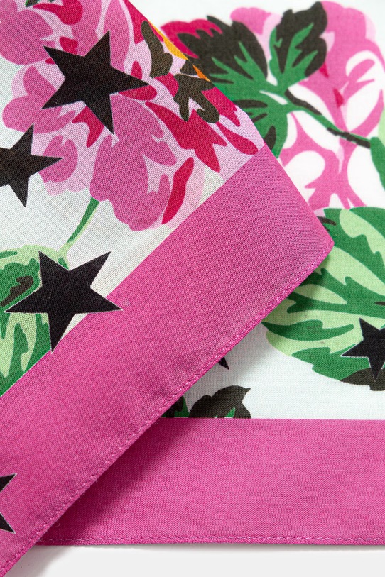 Akcesoria Kenzo Bandana apaszka bawełniana FG58EU230PEC niebieski