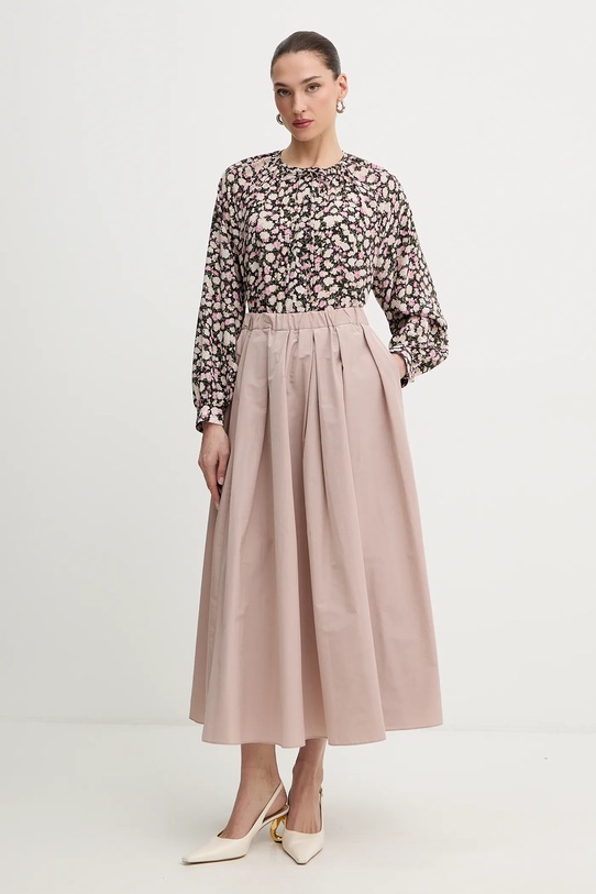 Sukně Weekend Max Mara CURVATO 2615101051600 béžová SS26