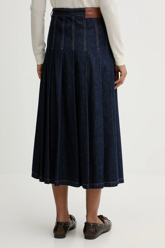 Odzież Weekend Max Mara spódnica jeansowa OVALE 2615101071600 granatowy