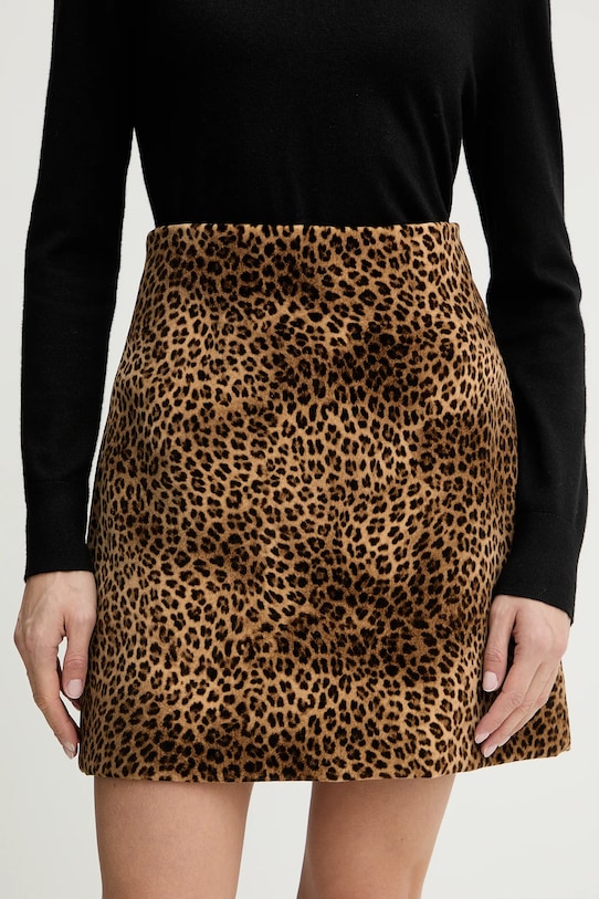 Weekend Max Mara spódnica DISCO casual brązowy 2615101081600