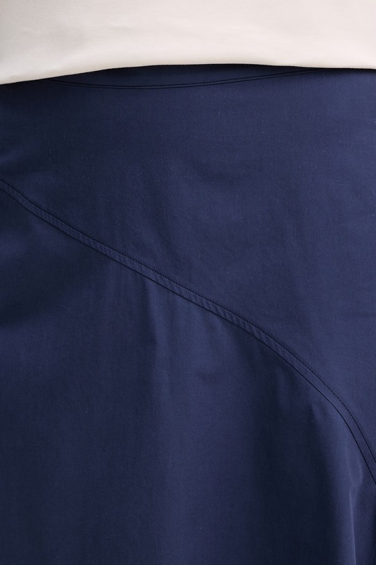 Weekend Max Mara spódnica bawełniana ZATTERA granatowy 2615101042600