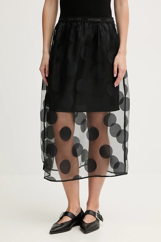 Stine Goya spódnica casual czarny SG.PS26.SK023.2460