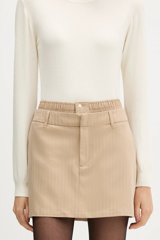 Hugo Blue spódnica Remima-1_B wzorzyste beżowy 50552371