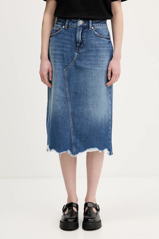 Τζιν φούστα Hugo Blue Gadele_B casual μπλε 50553062