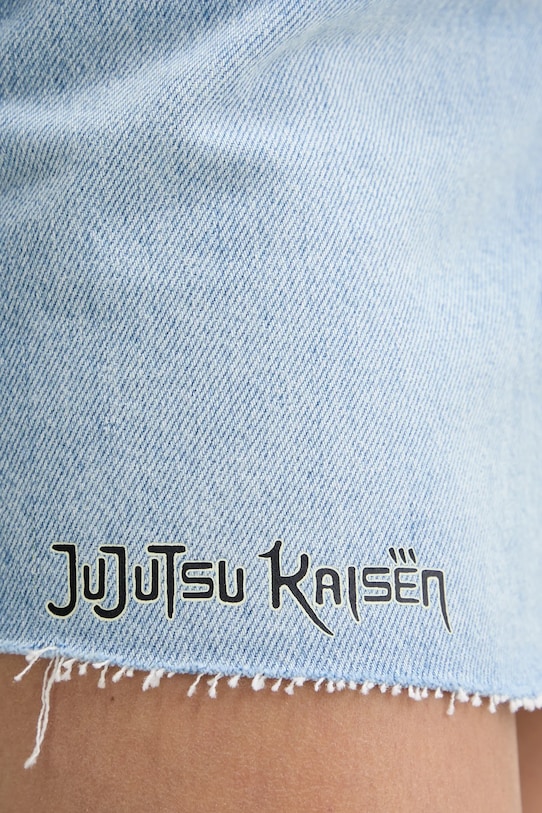 Džínová sukně Hugo Blue HUGO x Jujutsu Kaisen 50557549 modrá