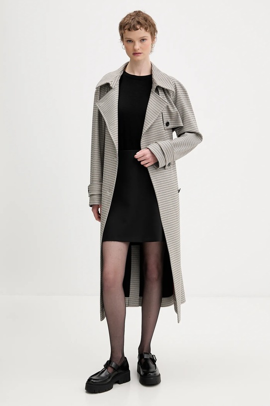 HUGO spódnica Romesa-2 50554448 czarny SS26