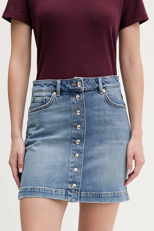 Джинсовая юбка HUGO Gilvie casual голубой 50553182