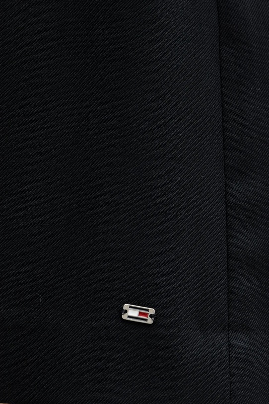 Tommy Hilfiger spódnica z dodatkiem wełny granatowy WW0WW49393