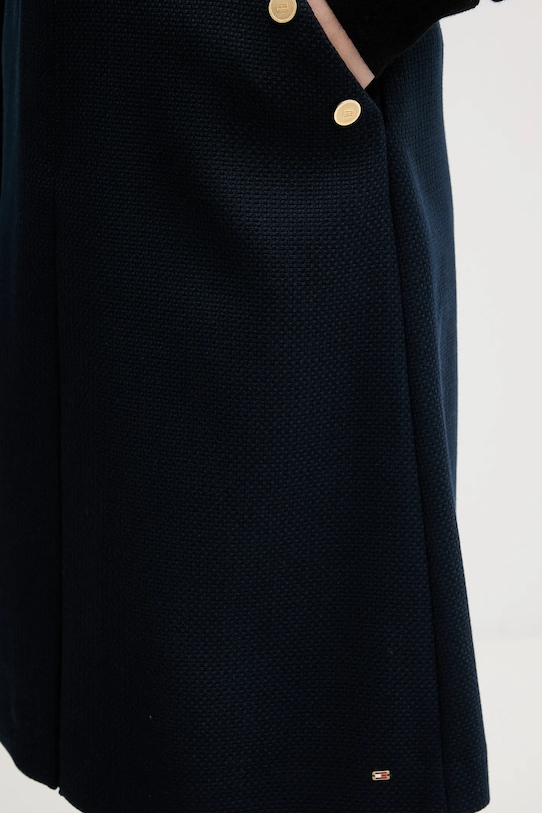 Φούστα με προσθήκη μαλλιού Tommy Hilfiger σκούρο μπλε WW0WW49474